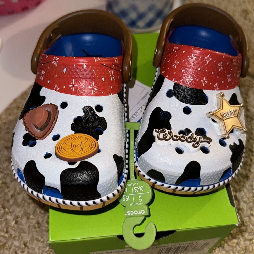 Toy Story woody crocs